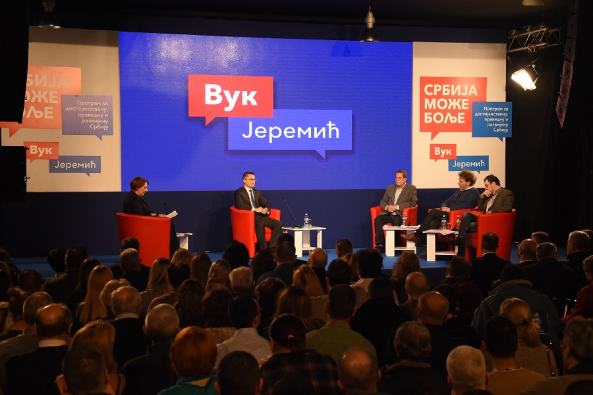 Јеремић представио програм "Србија може боље"
